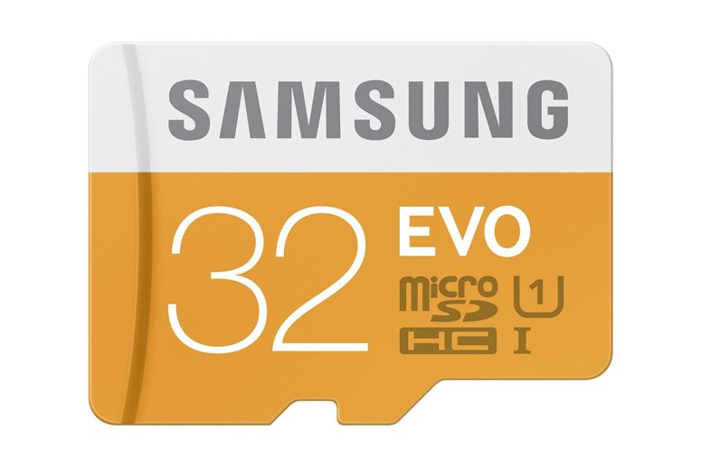 Samsung Evo 32GB microSDHC memory card