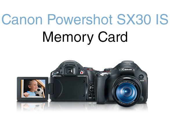 Canon Powershot SX30 IS SD Card