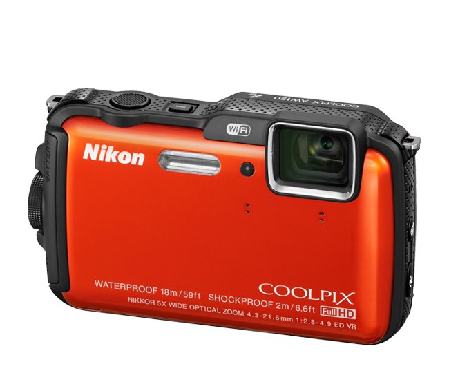 Nikon Coolpix AW120 memory card