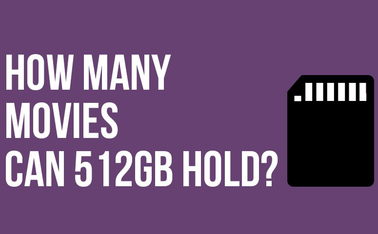 How Many Movies Can 512GB Hold?